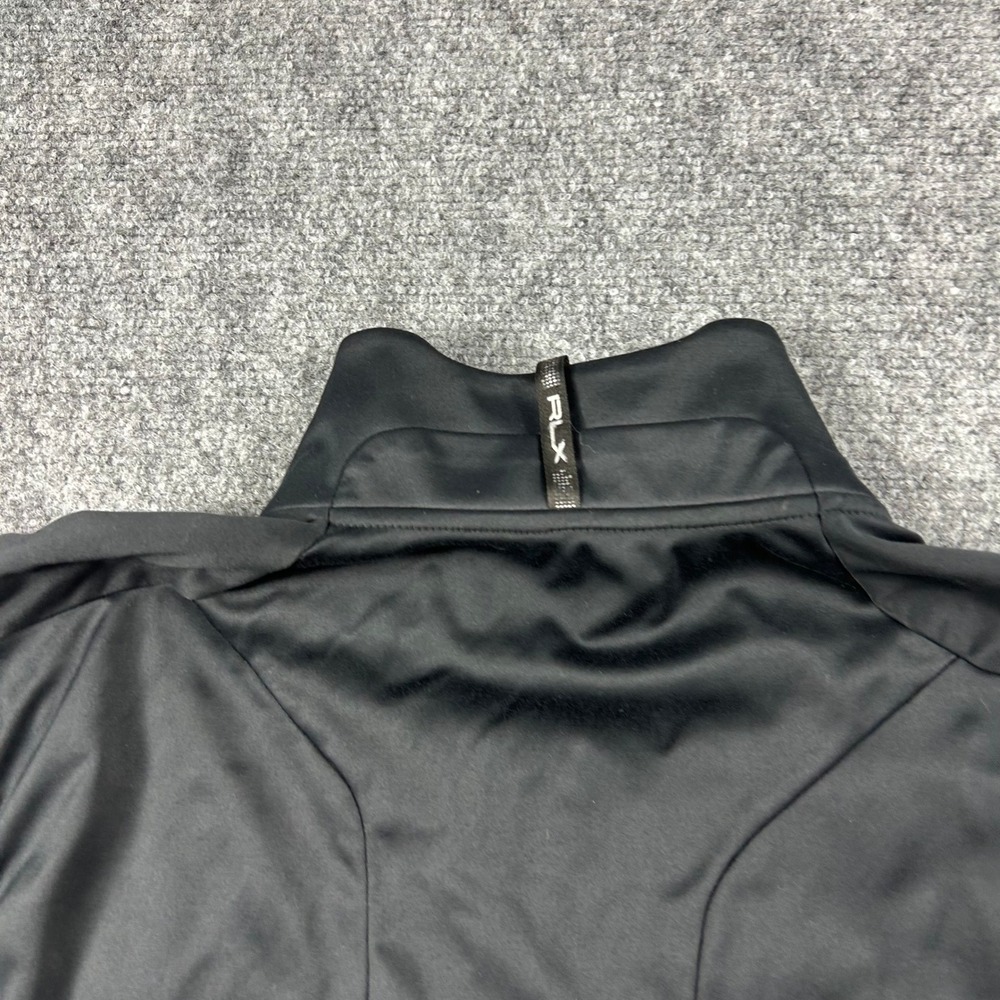 RLX Ralph Lauren Vest Mens M Black 2015 US Open Chambers Bay Golf Full Zip Logo - Picture 8 of 10